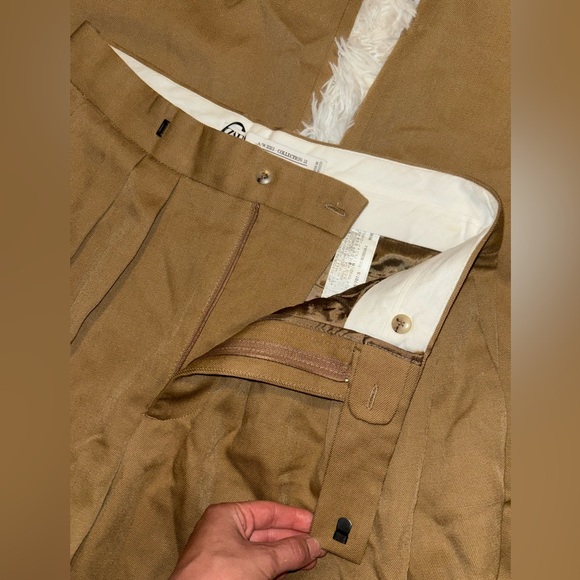 NEW ZARA Pleated Wool Pants Limited Edition - Picture 12 of 13